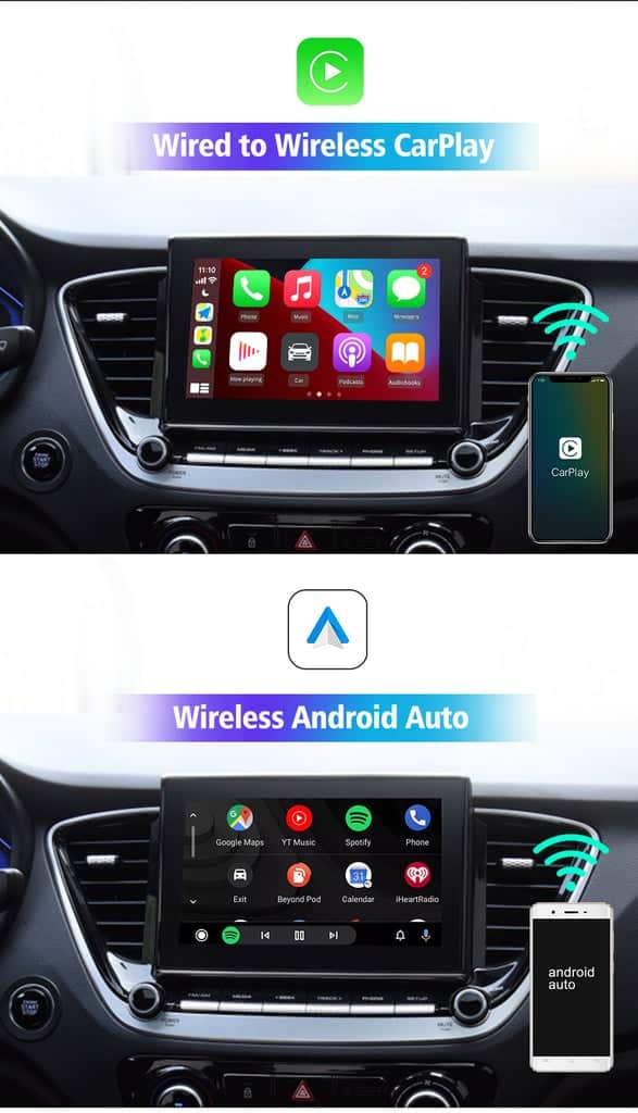 android box ho tro apple carplay và android auto