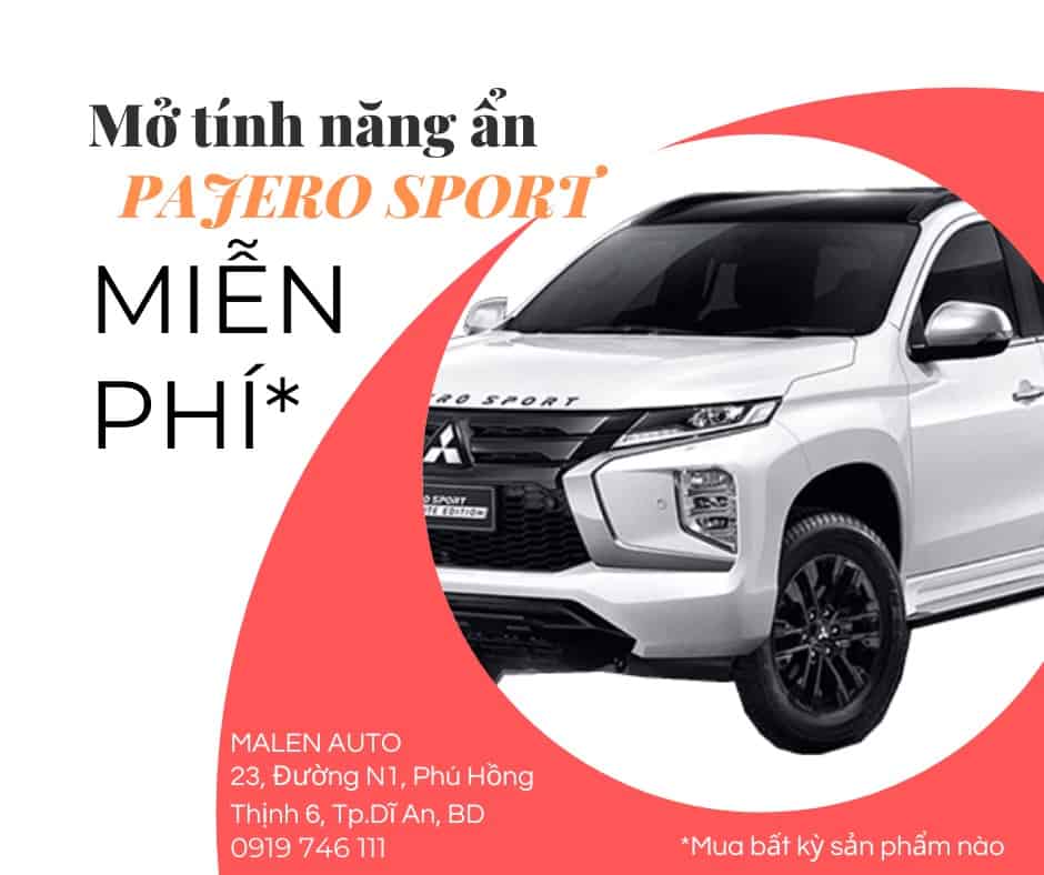 Thông số kỹ thuật xe Mitsubishi Pajero Sport 20182019 tại Việt Nam