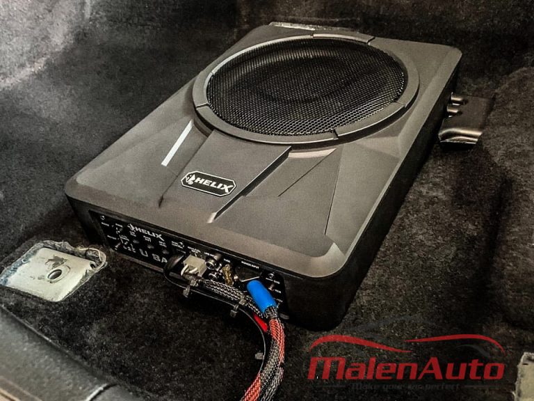 Sub gầm ghê Helix U10A Tích hợp Amp Class AB, công suất 180W RMS