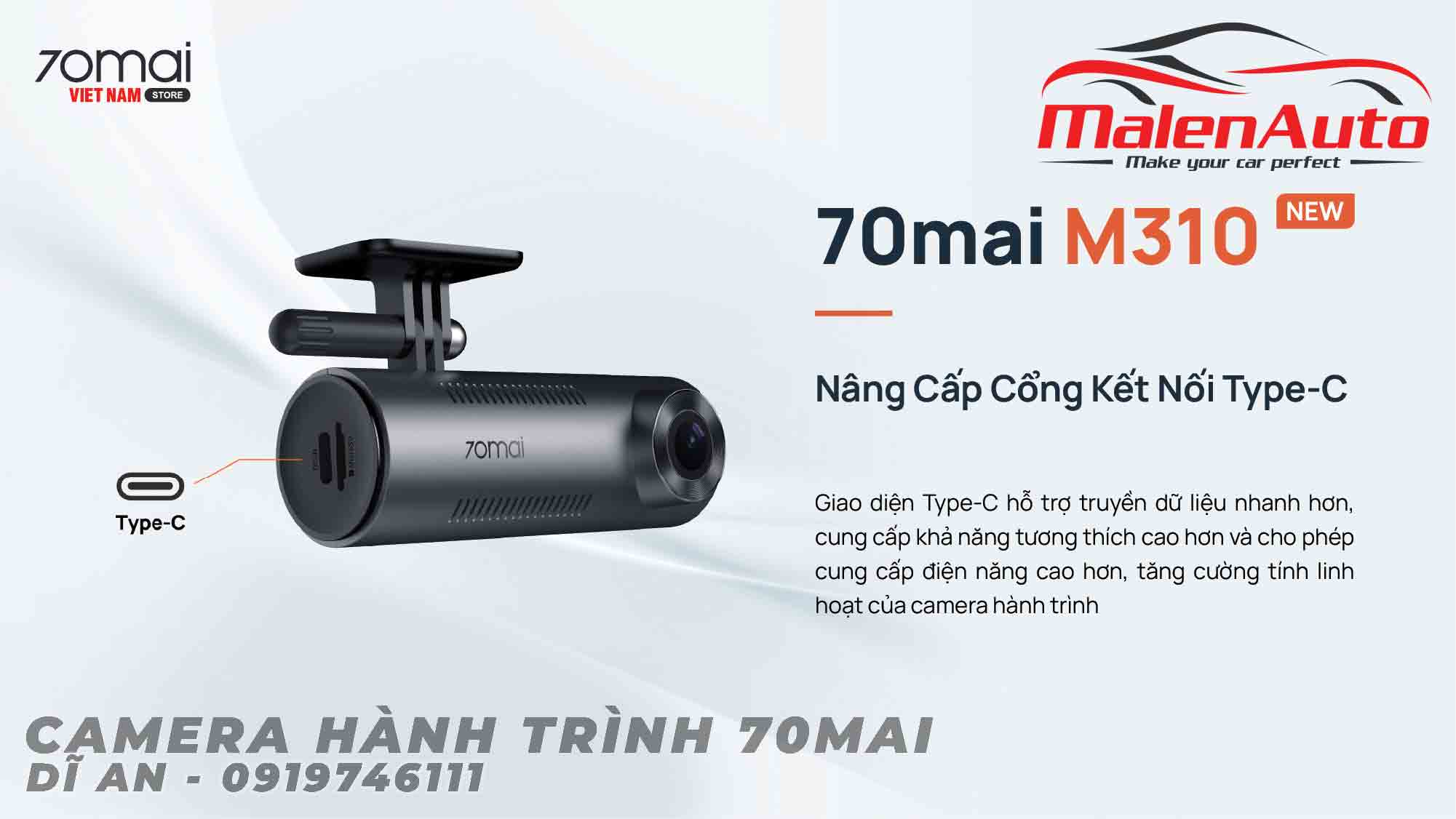 ket noi chuan type-c tren 70mai m310