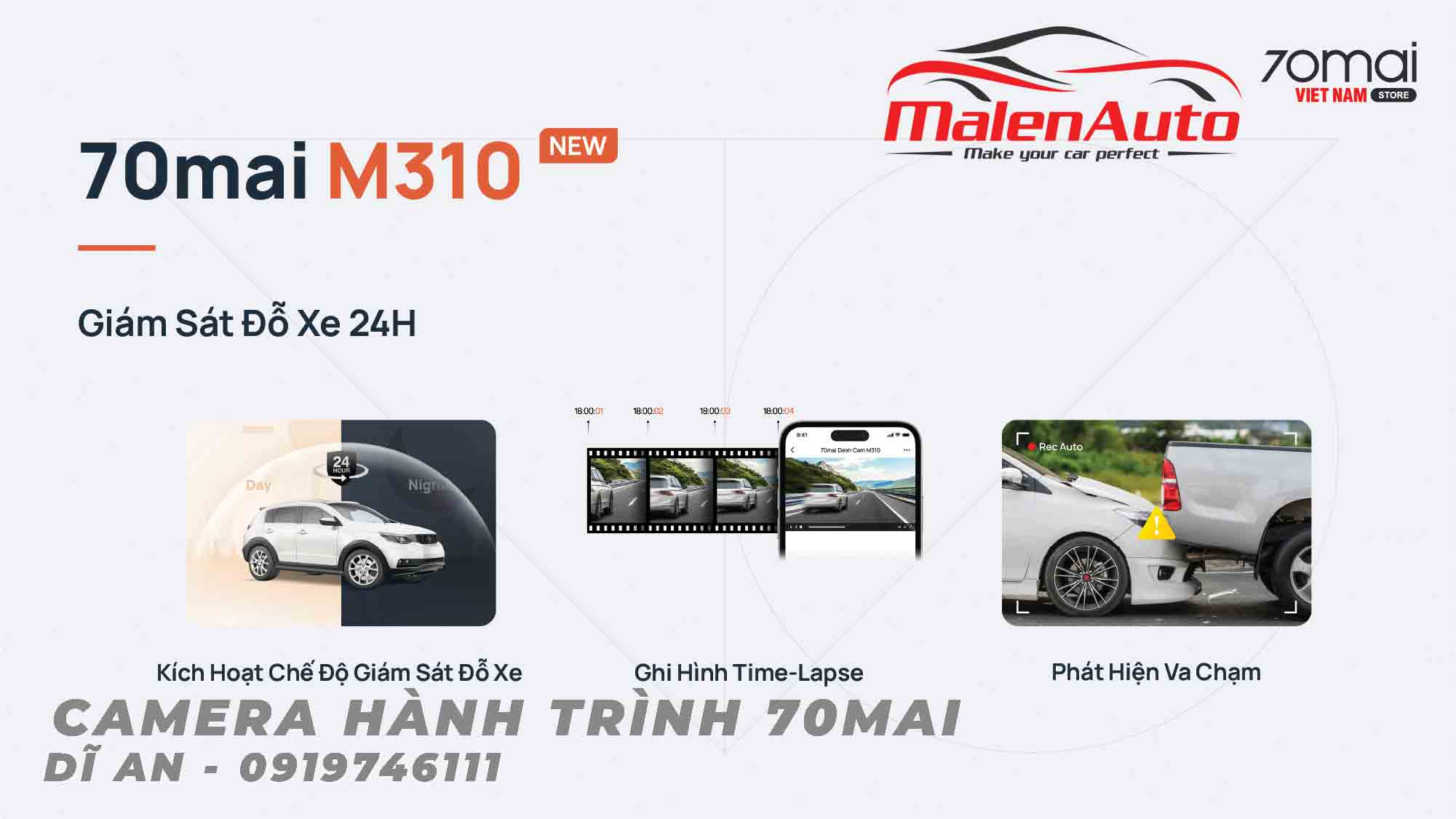 giam sat do xe 70mai m310