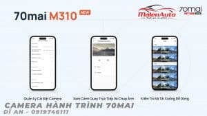 cai dat 70mai m310 tren dien thoai