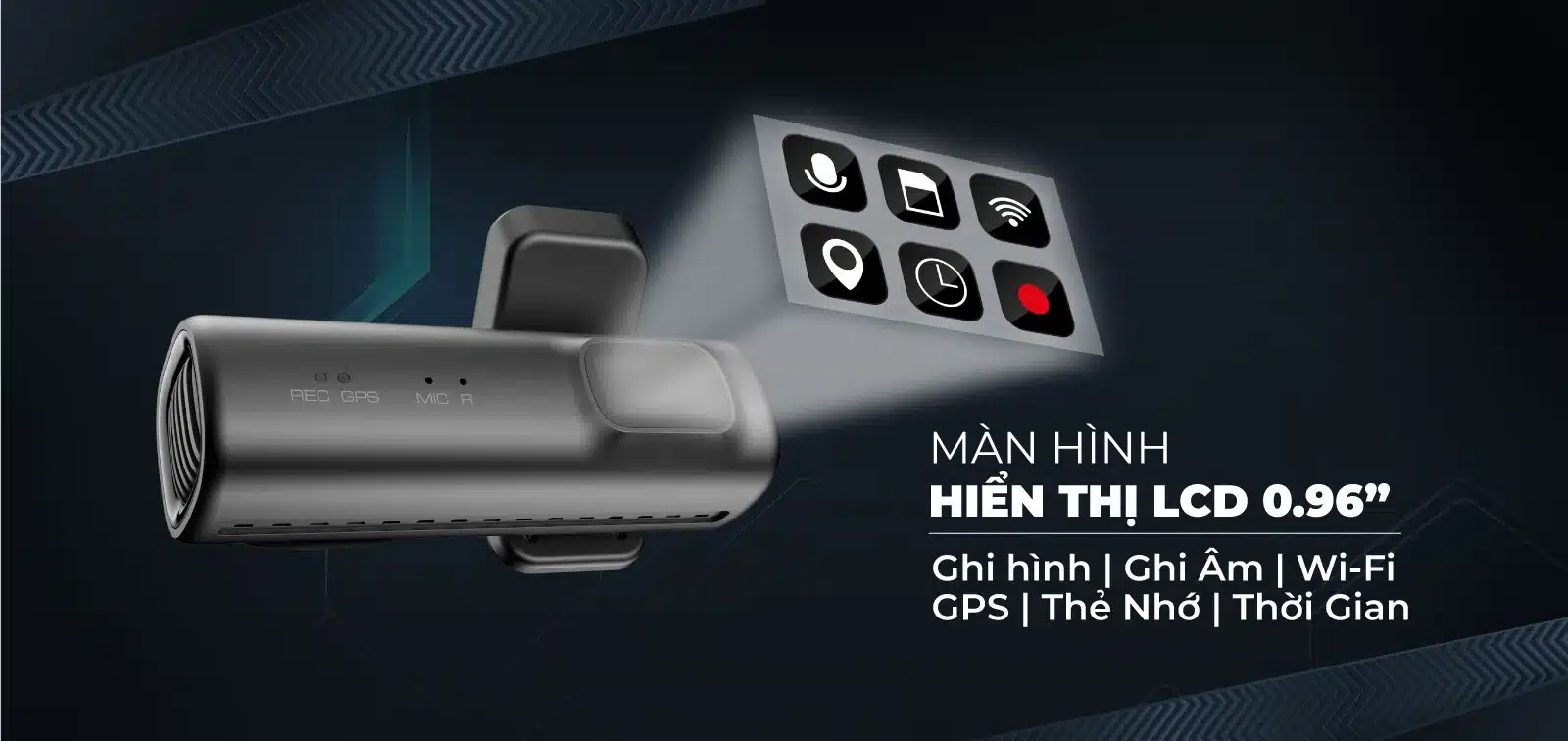 vietmap ts2k lite man hinh 0.96 inch
