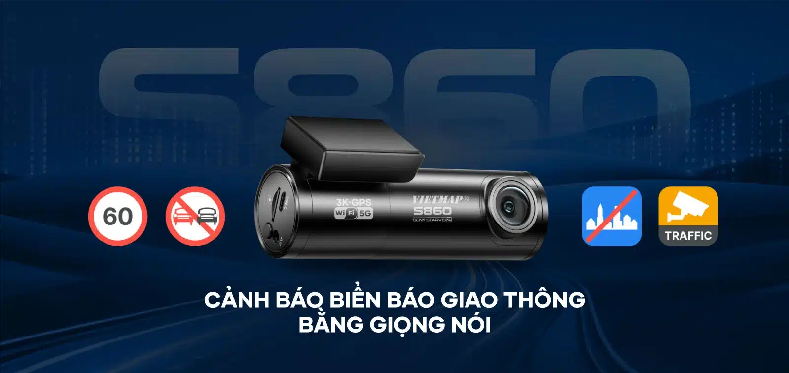 canh bao giao thong tren vietmap s860