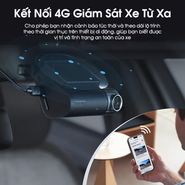 ket noi 4g theo doi tu xa tren 70mai a510