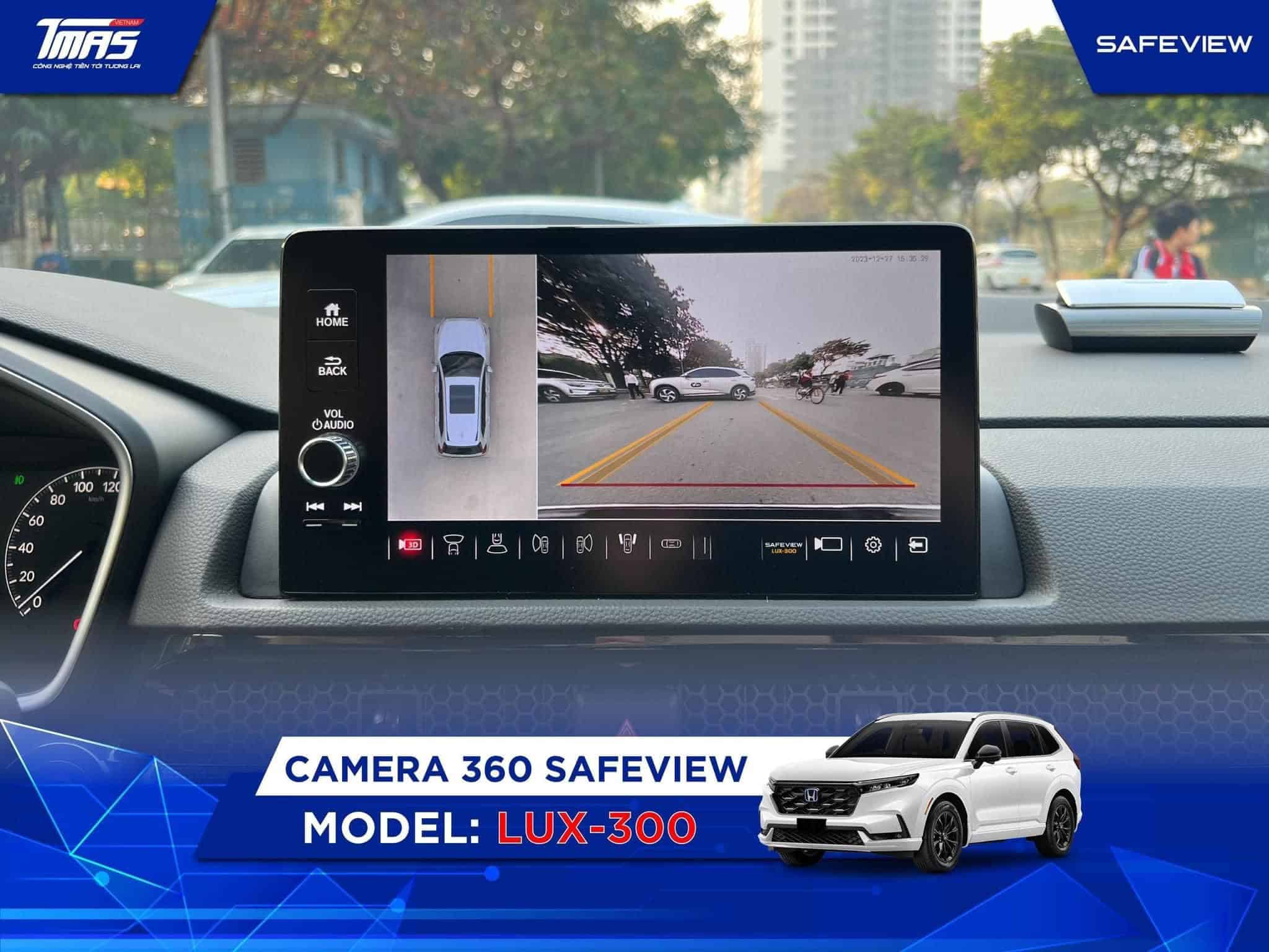 lap camera 360 cho honda crv 