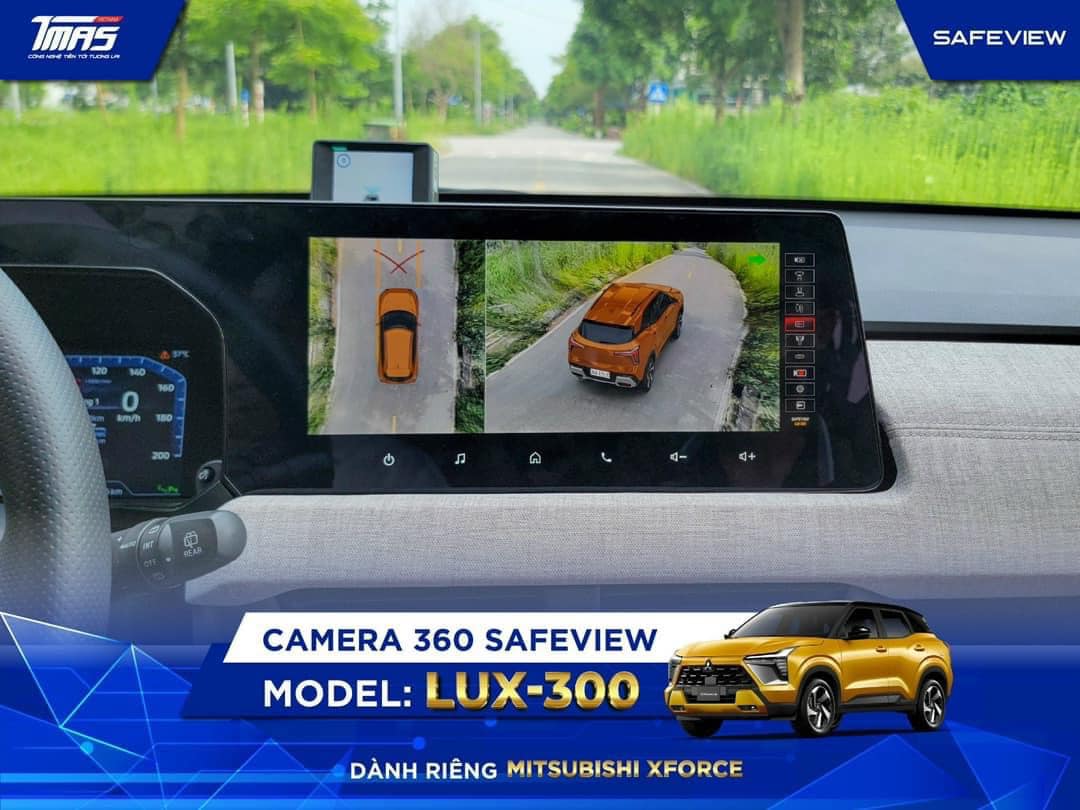 lắp đặt camera 360 cho xforce tại dĩ an