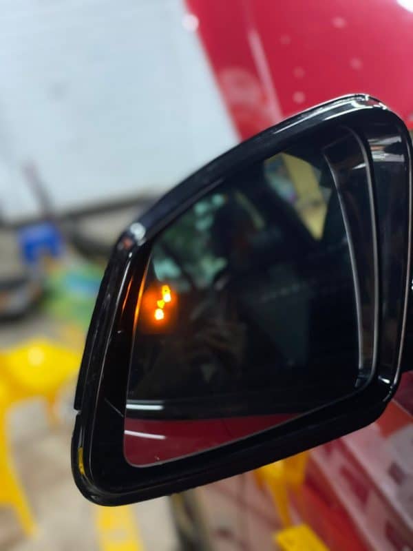 lắp cảnh báo điểm mù dĩ an