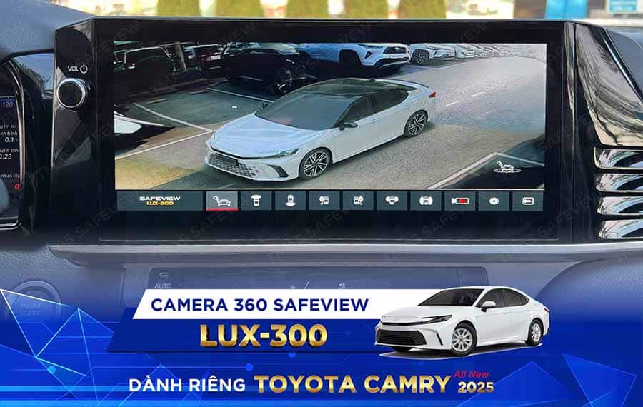 sau khi lắp cam 360 cho camry 2025