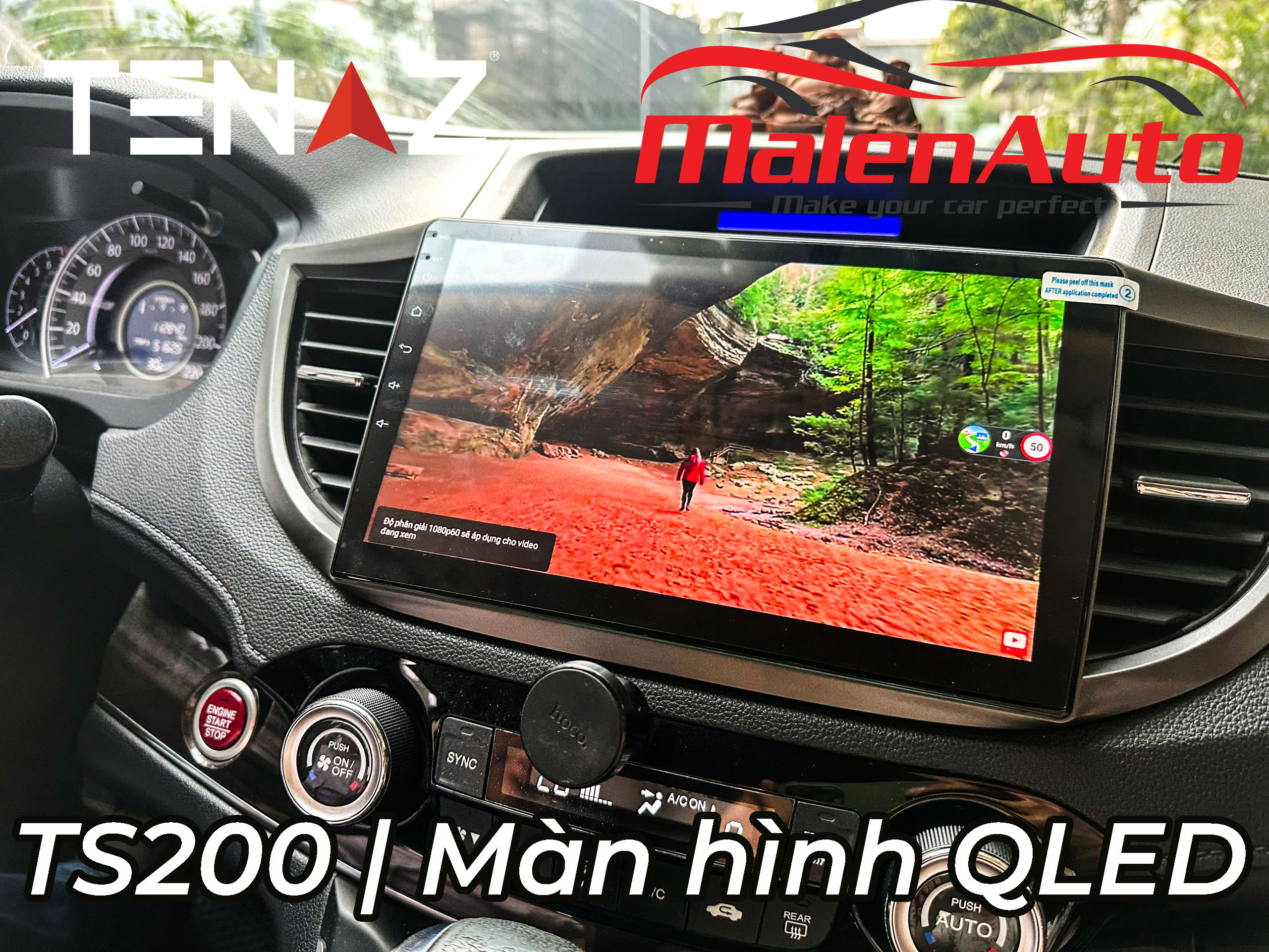 độ phân giải qled trên màn hình android tenaz ts200