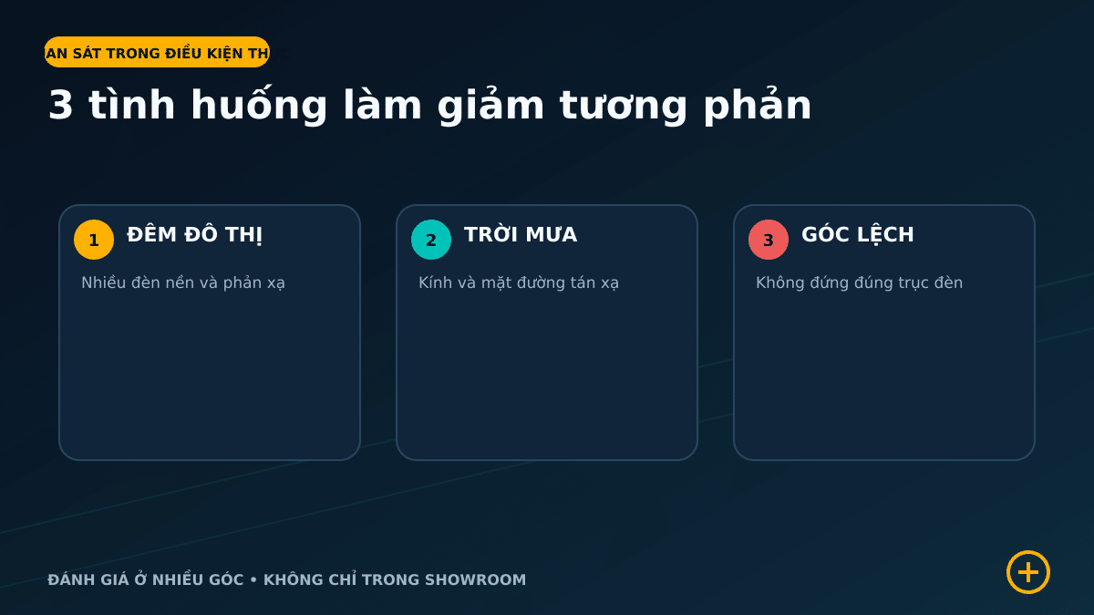 Các tình huống cần kiểm tra khi xi nhan Limo Green khó nhìn